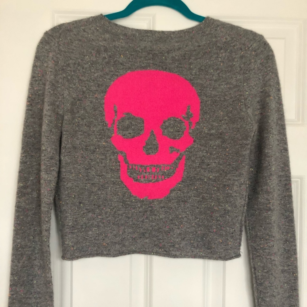 Brand new with tags Skull cashmere sweater